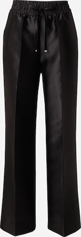 Regular Pantalon à plis 'Tabuta' BOSS Black en noir : devant