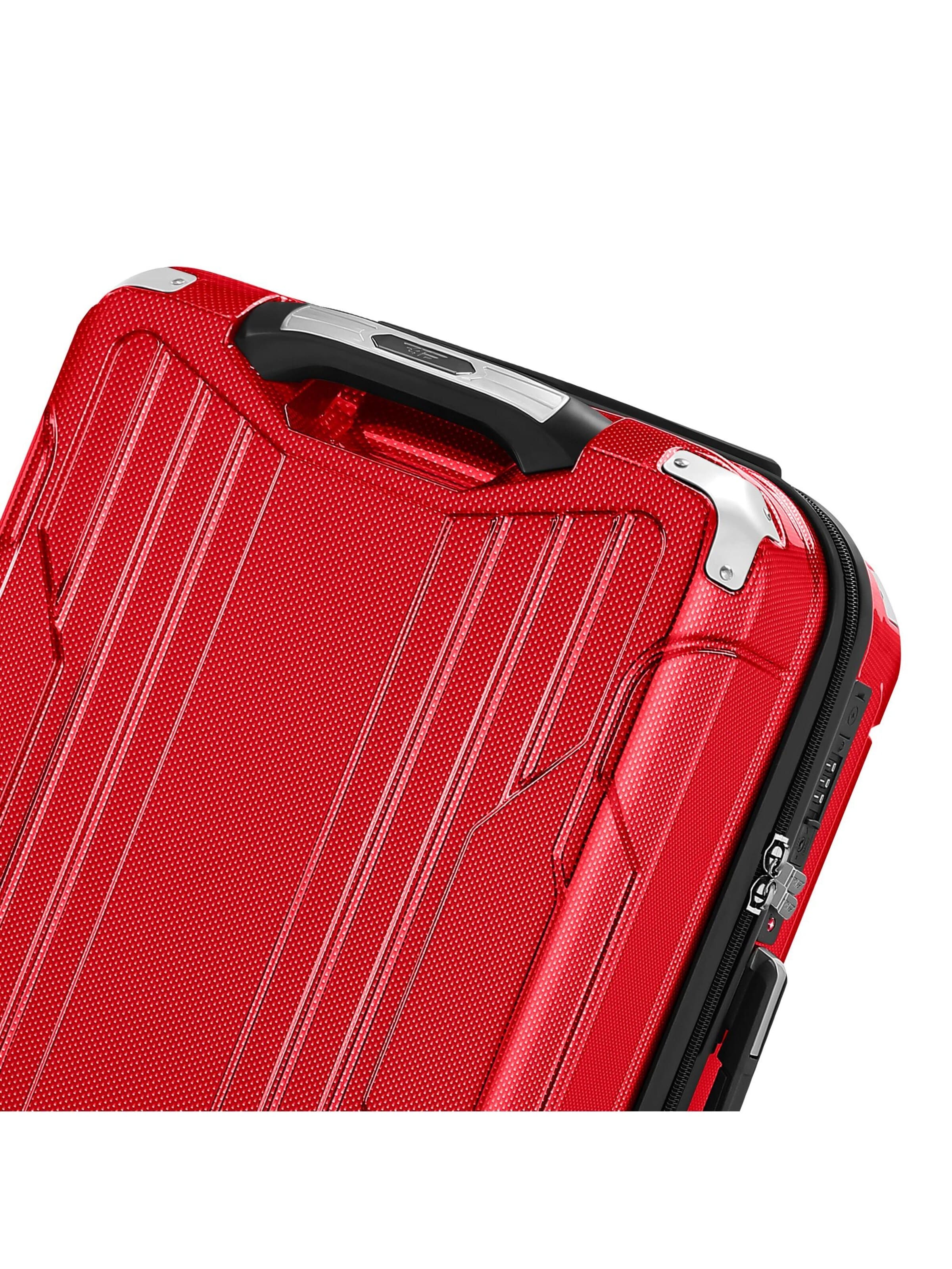 4FLY Suitcase 'Carbo' in Red