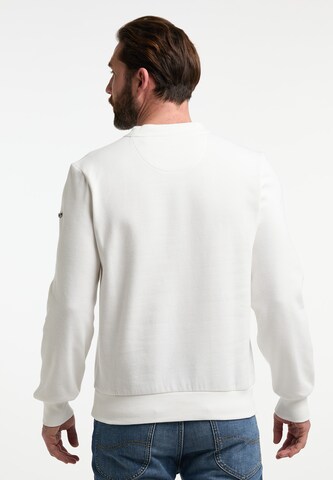 DreiMaster Vintage - Sweatshirt 'Takelage' em branco