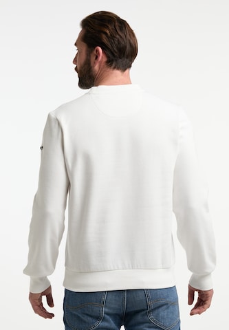 DreiMaster Vintage Sweatshirt 'Takelage' in Weiß