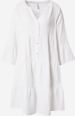 Sublevel - Vestido en blanco: frente