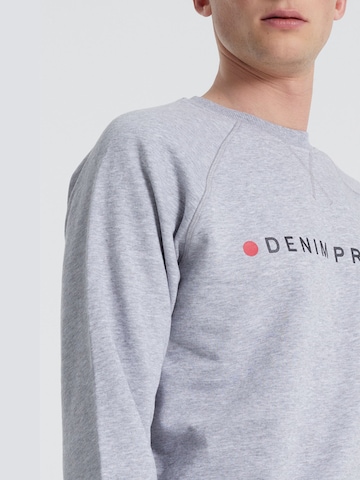 Coupe regular Sweat-shirt Denim Project en gris