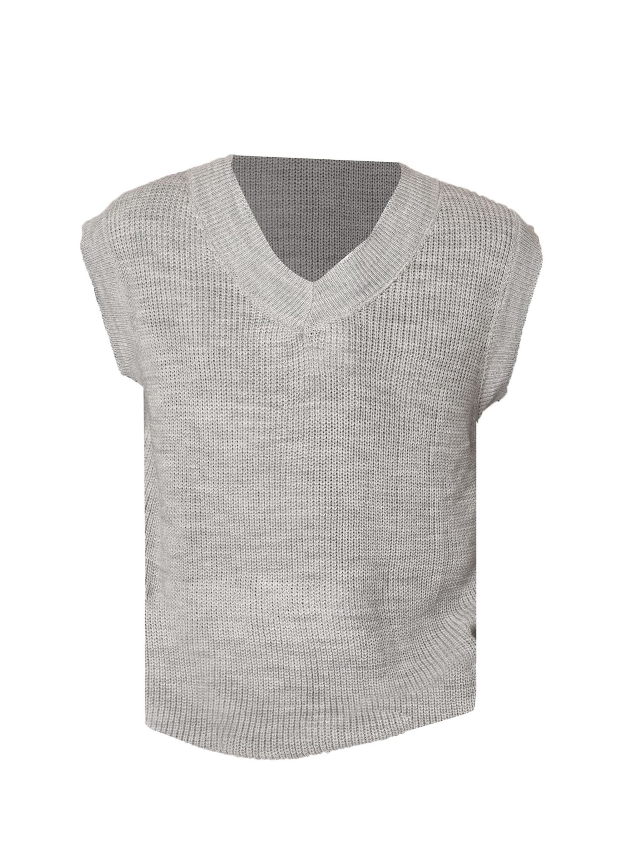 Pull-over Antioch en gris : devant
