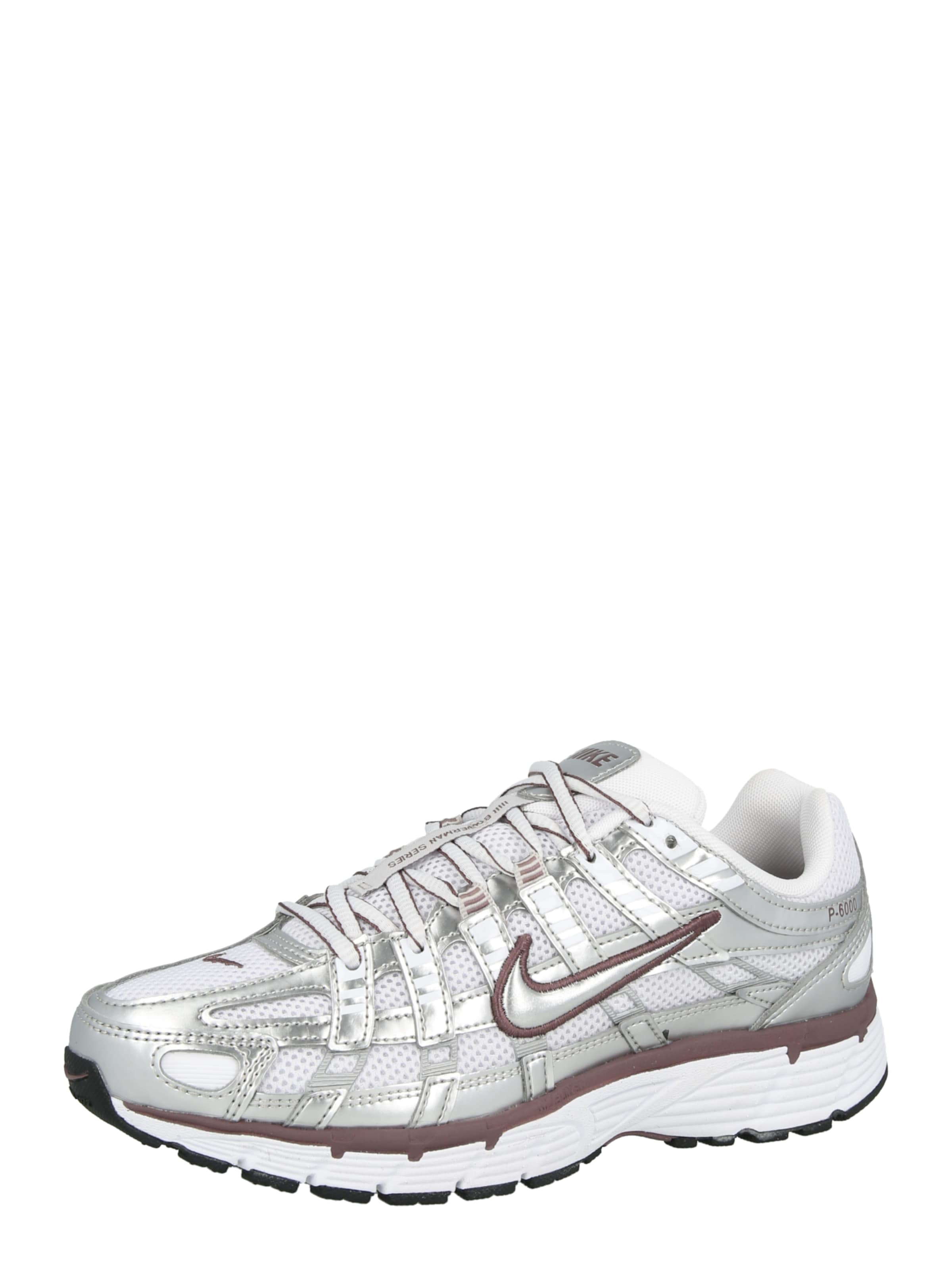 Sneaker bassa 'P-6000' Nike Sportswear di colore argento / bianco, Visualizzazione prodotti