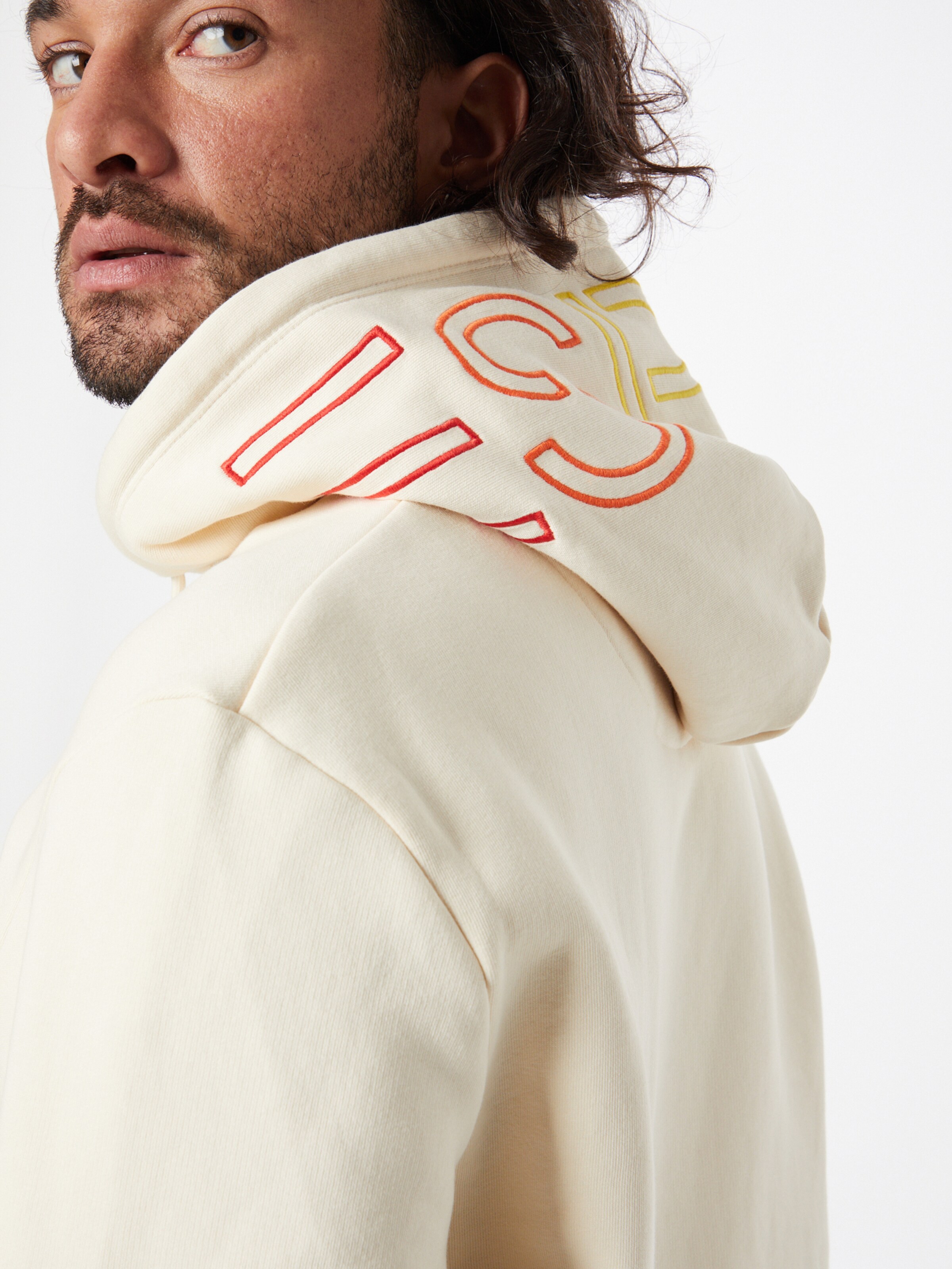 Männer Sweat ESPRIT Sweatshirt in Creme - AE32287 Männer Sweat ESPRIT Sweatshirt in Creme - AE32287