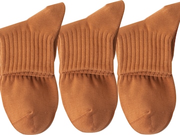 Millo Socks 'Everyday Teens' in Brown: front