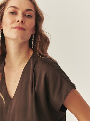 TATUUM Блуза в кафяво