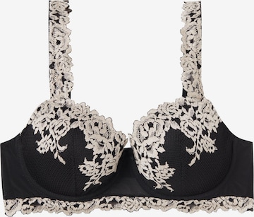 INTIMISSIMI Bra 'Sofia Pretty Flowers' in Black: front