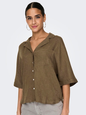ONLY Blouse 'Tokyo' in Brown