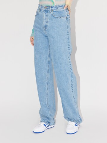 Wide leg Jeans 'Carla Tall' di LeGer by Lena Gercke in blu: lato