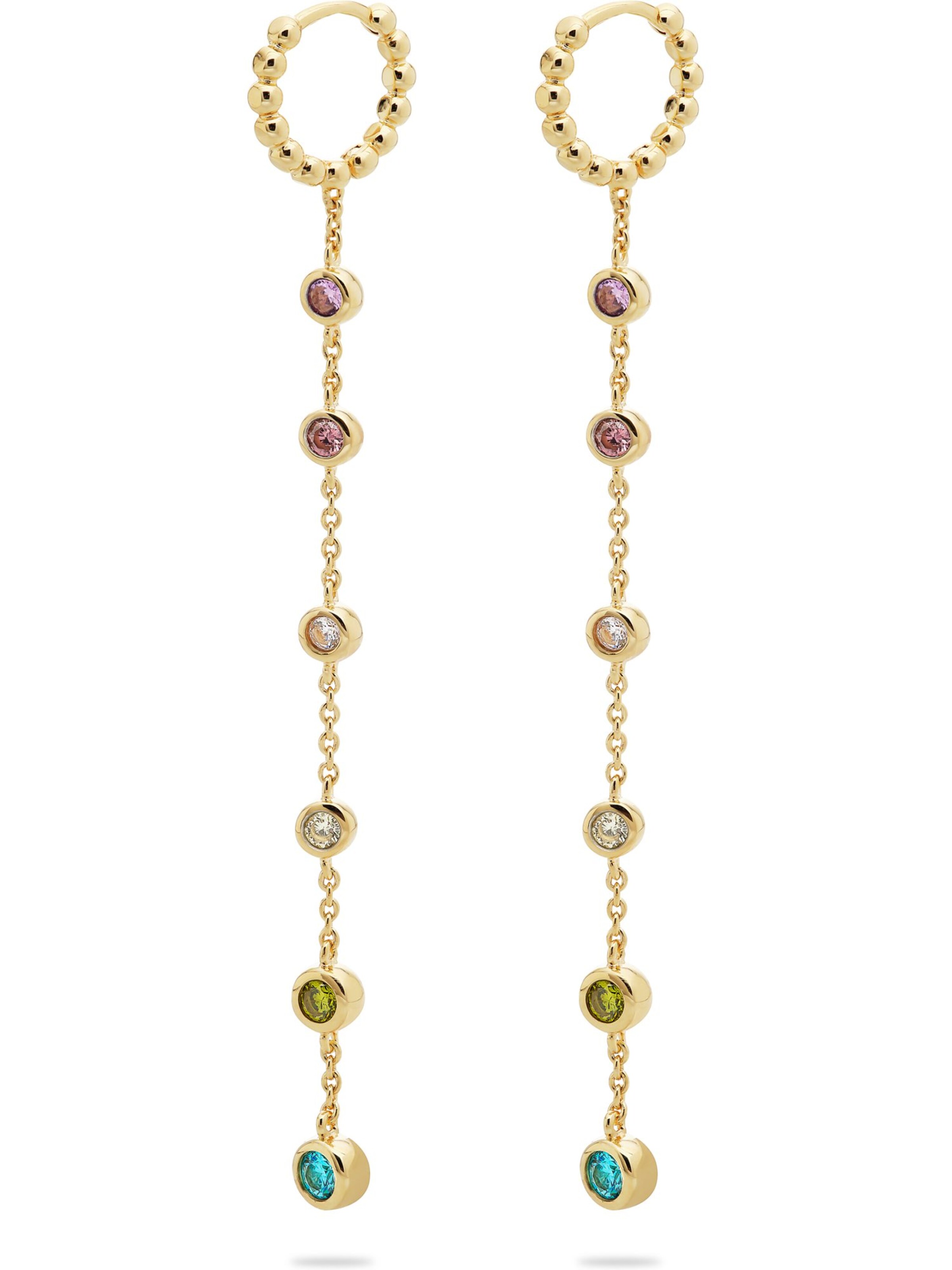 JETTE Ohrringe in Gold: Vorderseite