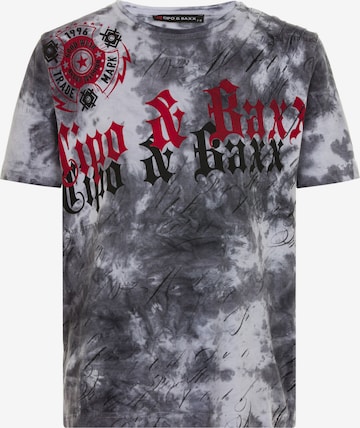 CIPO & BAXX T-Shirt in Grau: predná strana