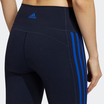 ADIDAS SPORTSWEAR Skinny Spodnie sportowe w kolorze niebieski