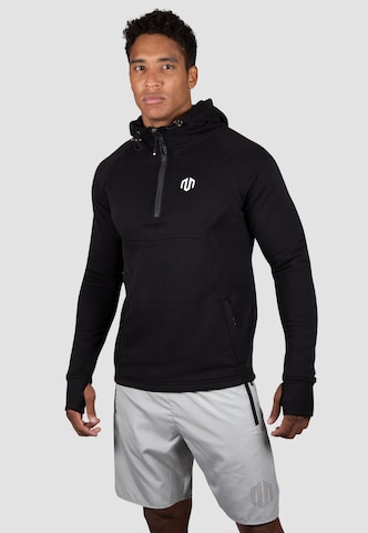 MOROTAI Sport sweatshirt 'NKMR Neotech' i svart: framsida