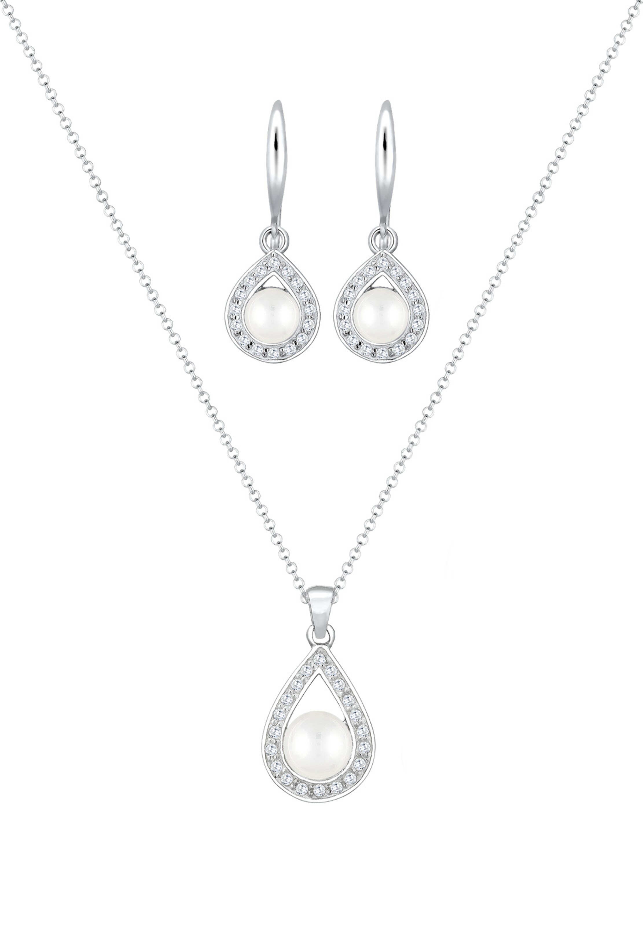 ELLI PREMIUM Schmuckset in Silber