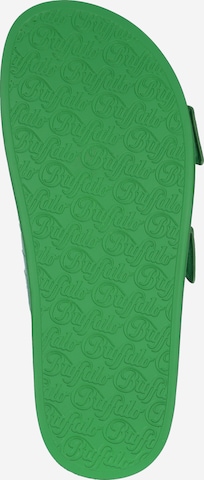 BUFFALO Pantolette 'Sol Ari' i grön