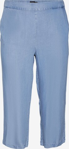 Vero Moda Curve Wide Leg Hose 'BREE' in Blau: predná strana