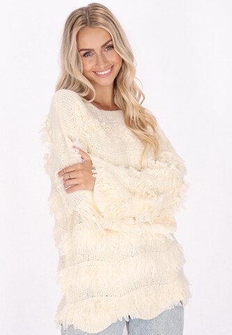 IZIA - Jersey en blanco: frente