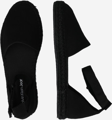 Calvin Klein Jeans حذاء قماشي بلون أسود