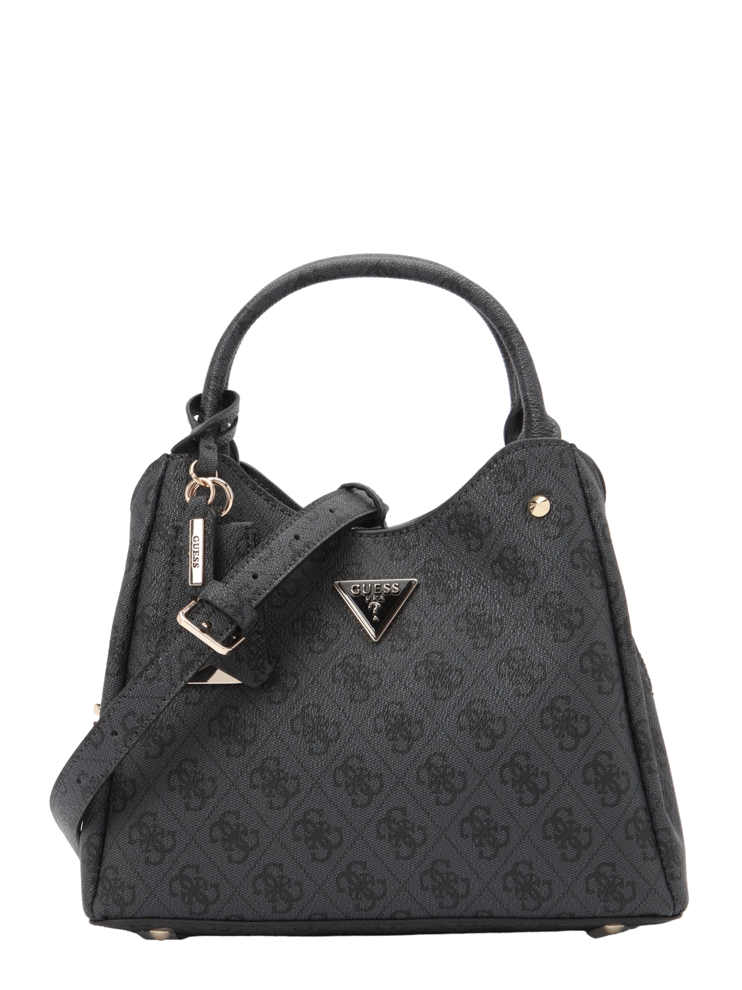 GUESS Håndtaske 'MERIDIAN II' i sort: forside