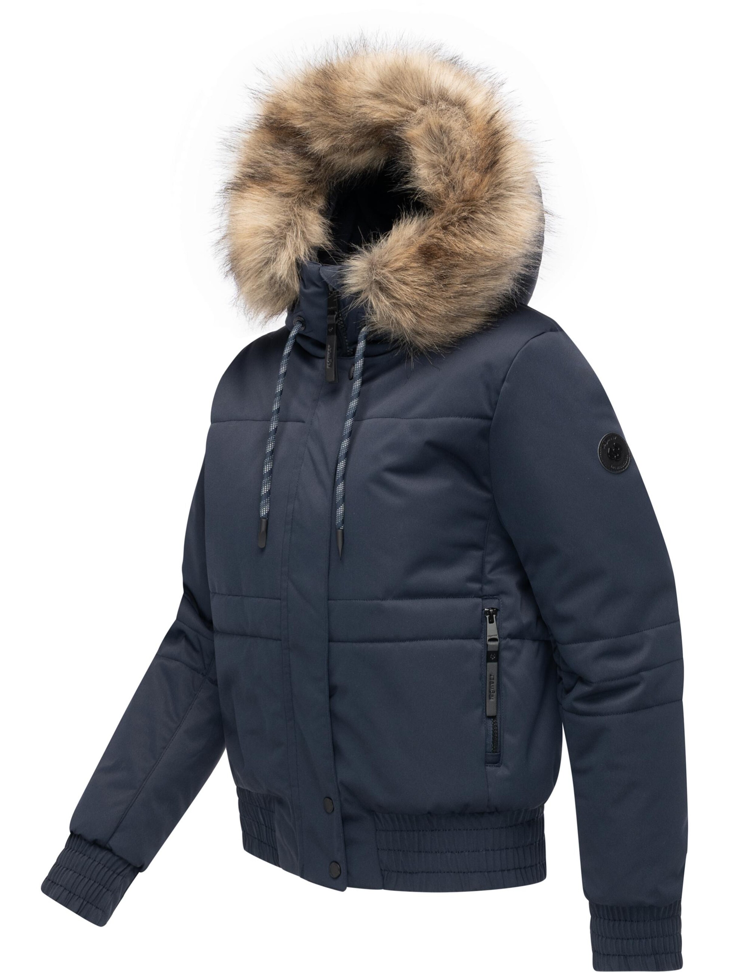 Ragwear Winterjas 'Deluxia Youmodo' in Blauw