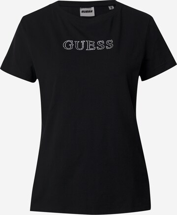GUESS Funkční tričko 'BRIANA' – černá: přední strana