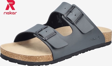 Rieker Pantolette '22190' in Grau: Vorderseite