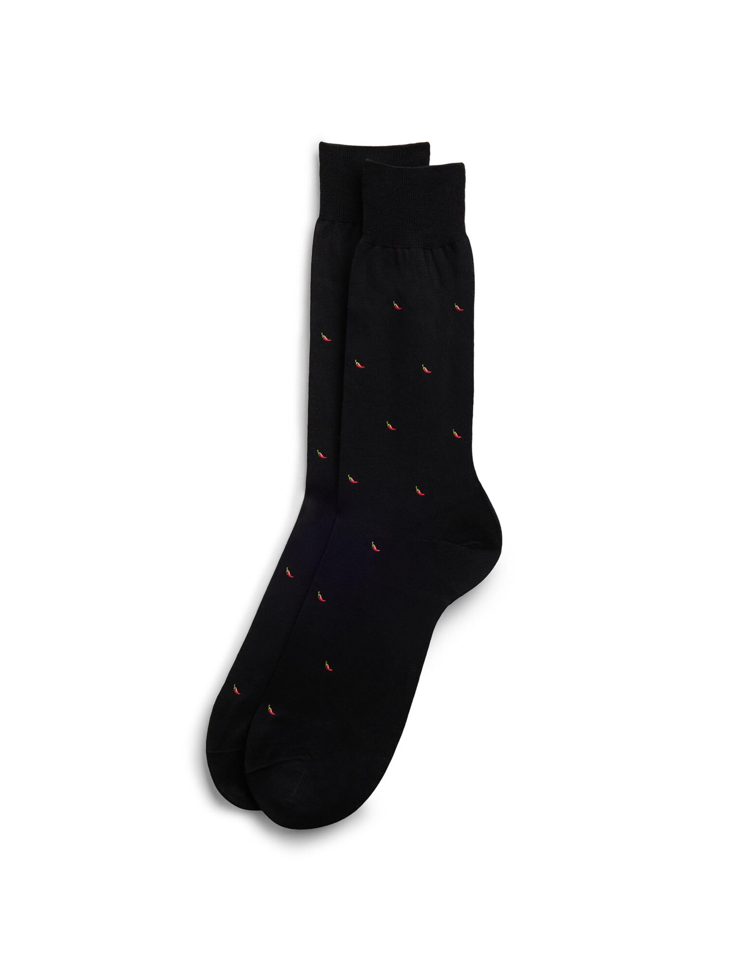 IUMAN Intimissimi Uomo Socks in Black: front