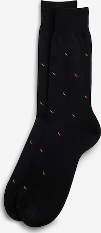 IUMAN Intimissimi Uomo Socks in Black: front