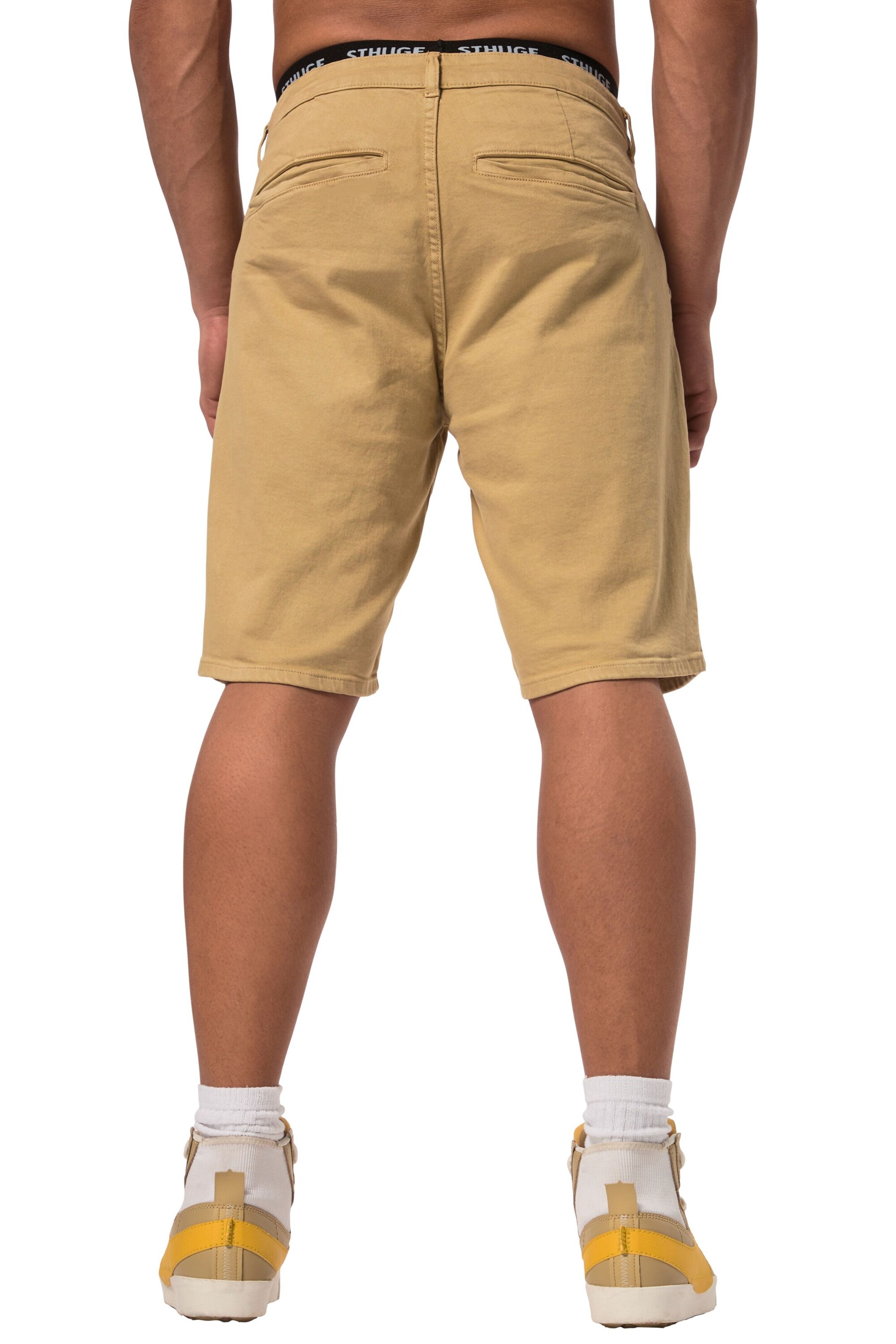 STHUGE Regular Shorts in Beige