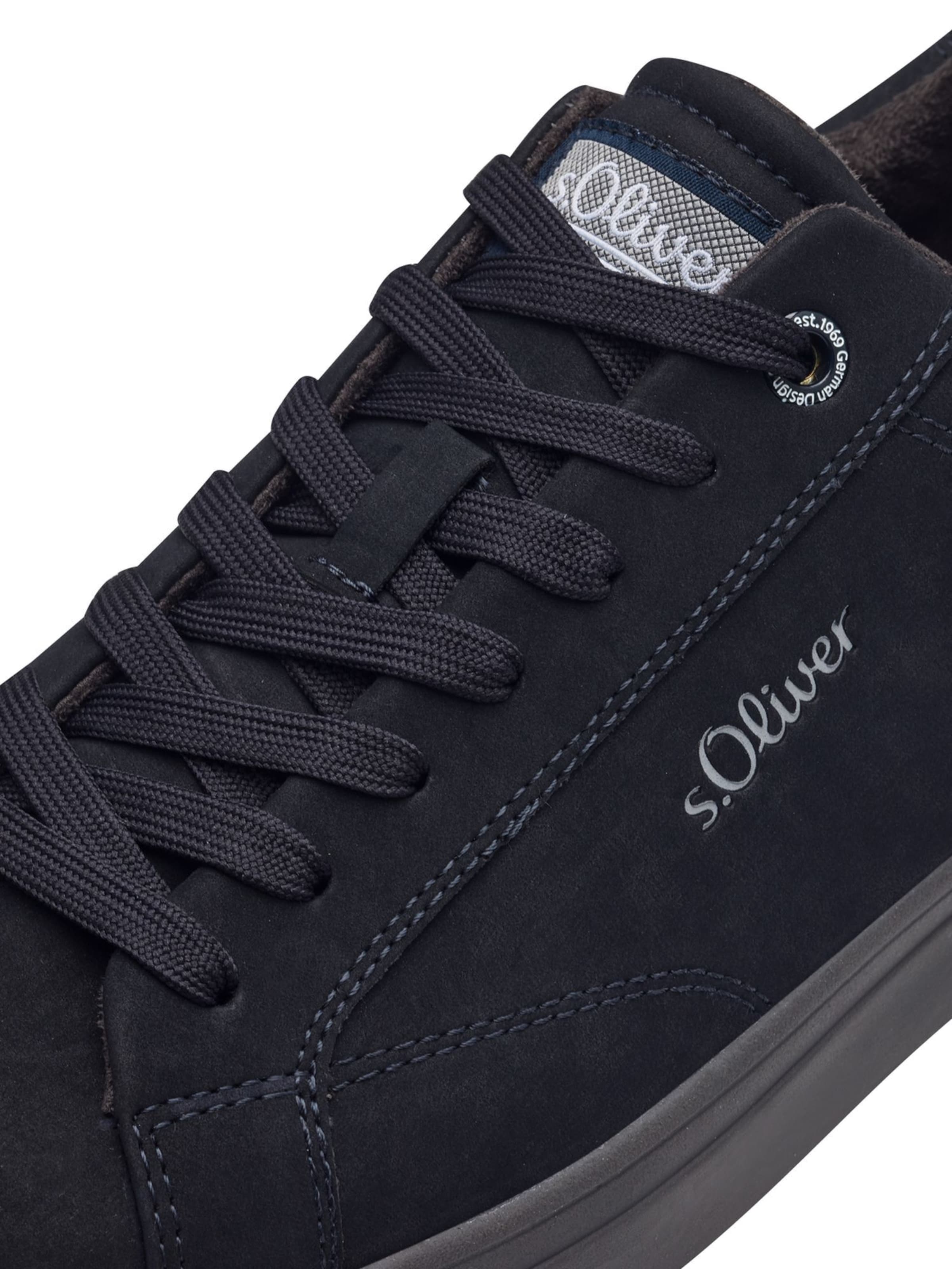 s.Oliver Sneaker low in Schwarz
