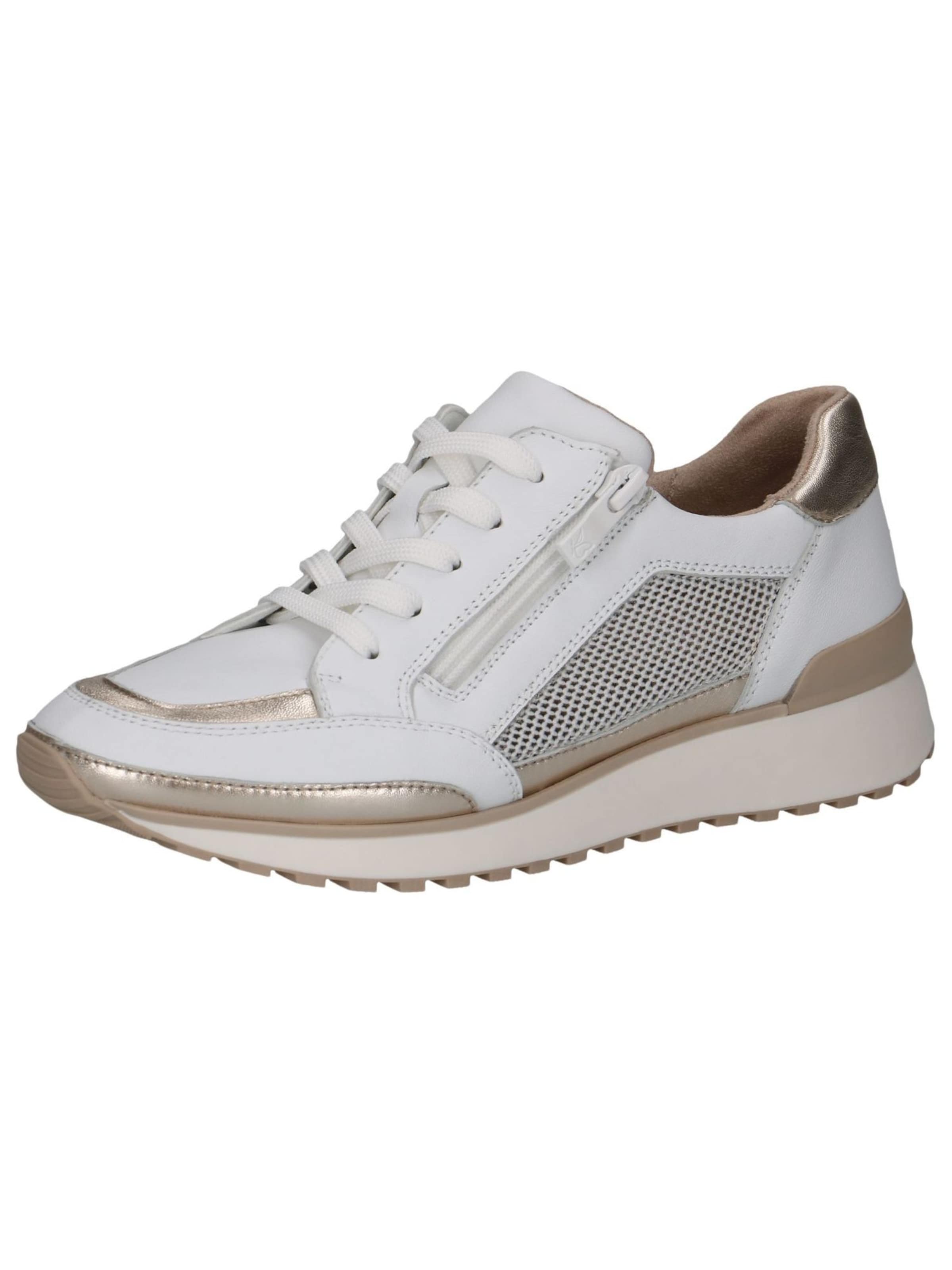 CAPRICE Sneakers laag in Wit: voorkant