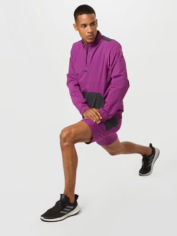 OAKLEY Athletic Jacket in Purple