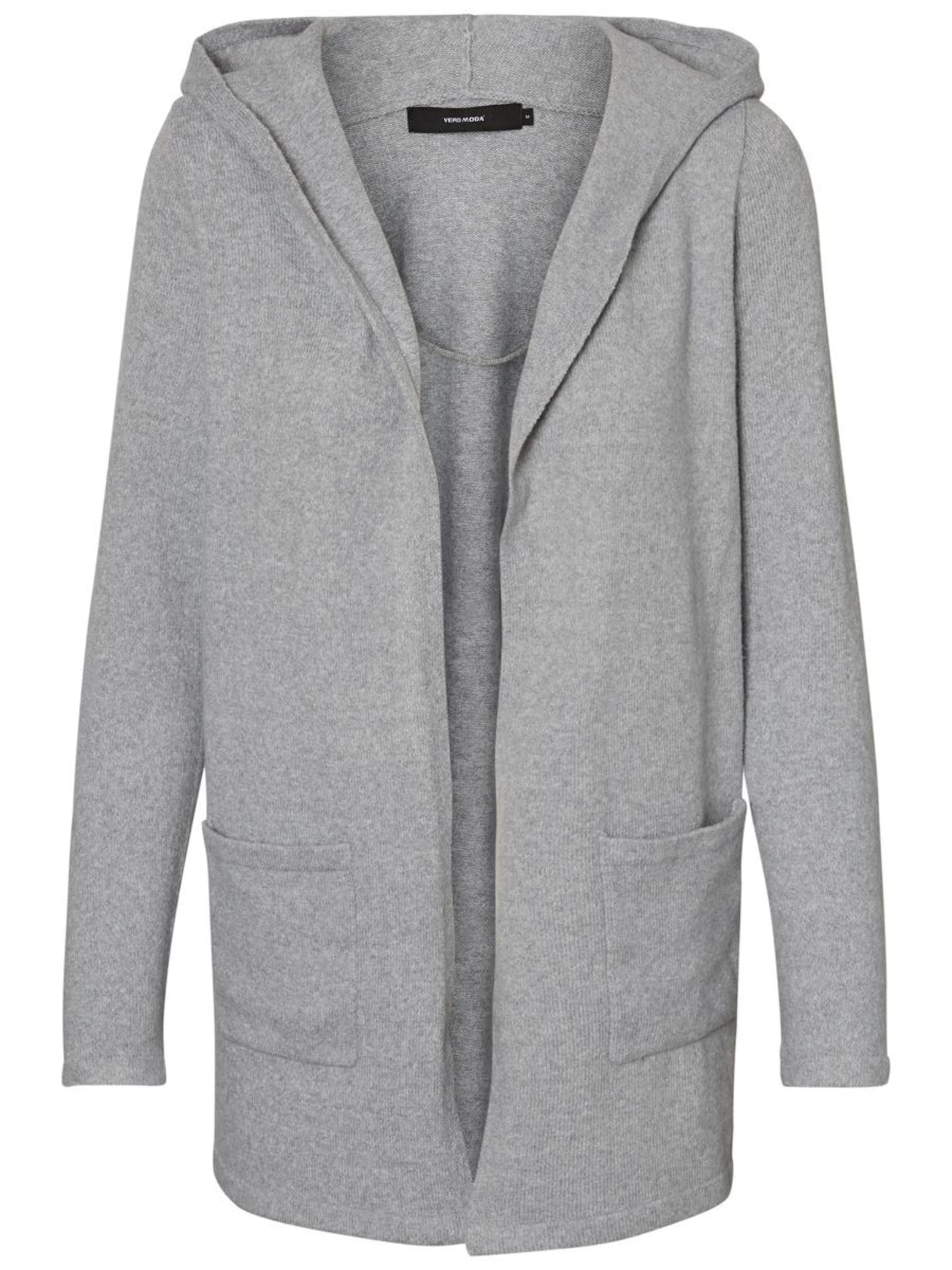 Vero Moda Curve Knit Cardigan in Grey, Item view