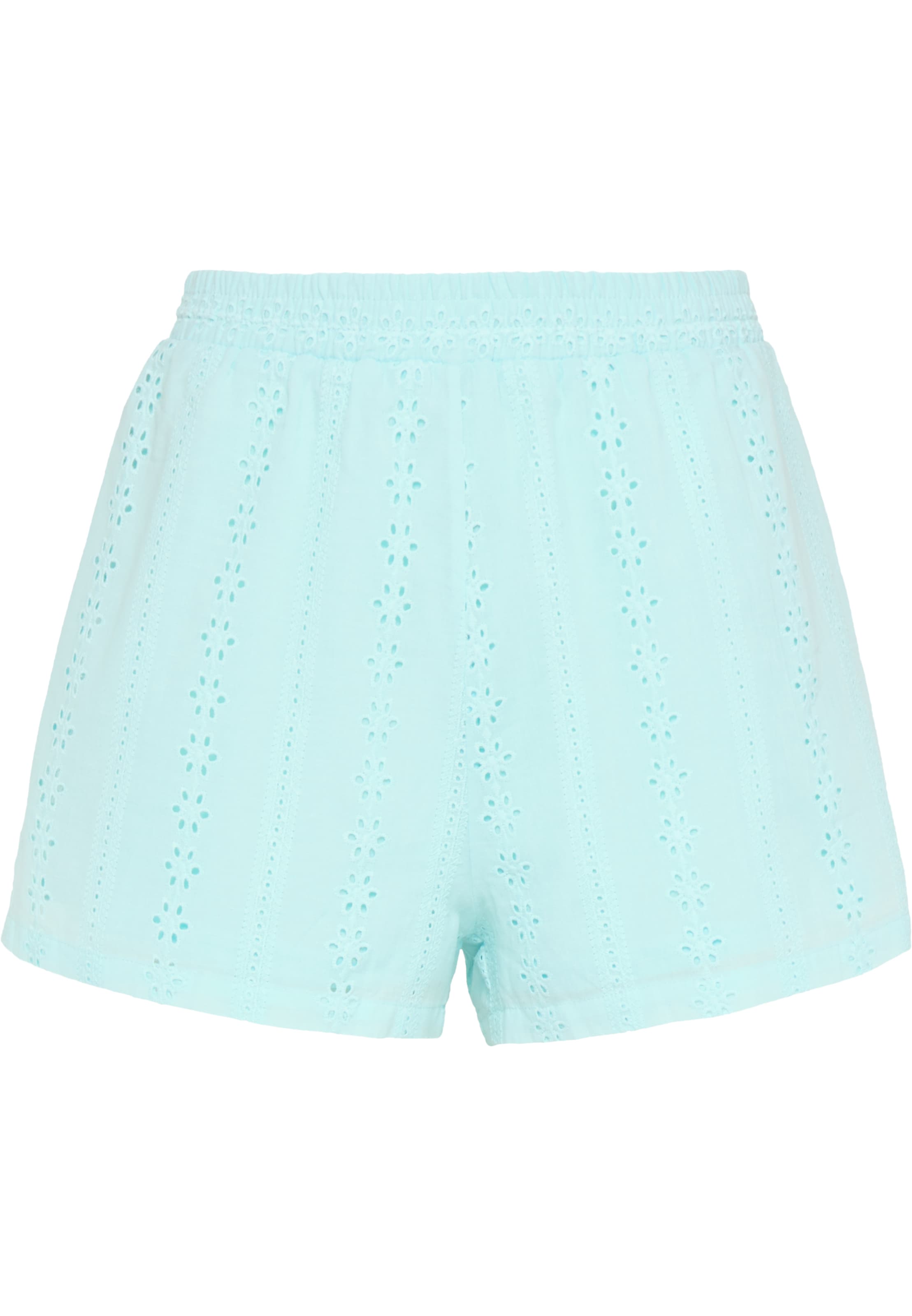 MYMO Regular Shorts in Blau: Vorderseite