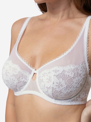 Dorina Triangle Bra 'Leticia' in White