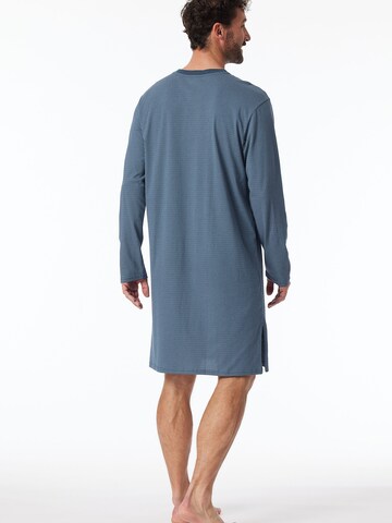 SCHIESSER - Pijama largo 'Essentials' en azul