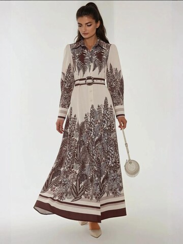 Hiccup Dress in Beige