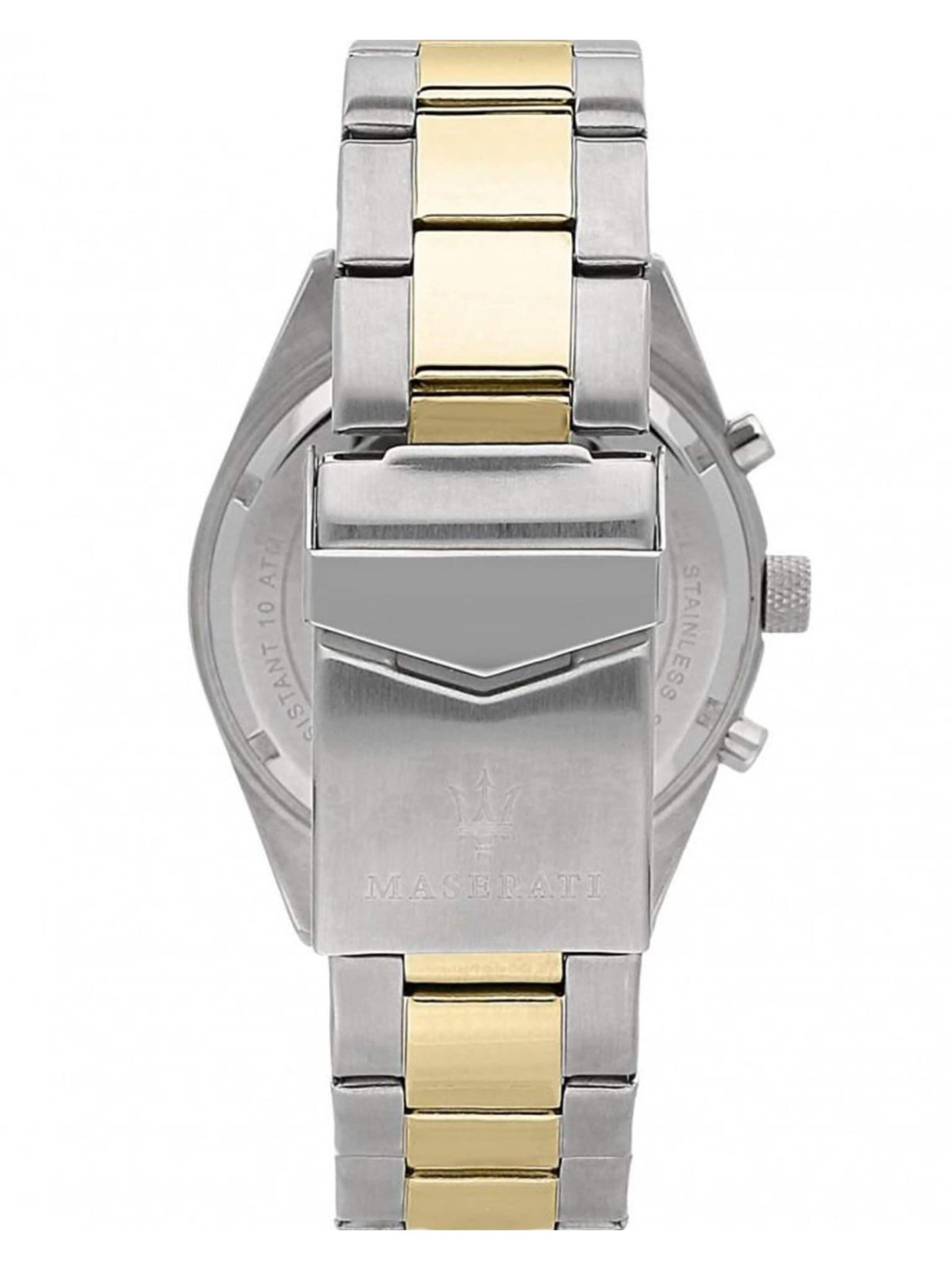 Orologio analogico 'Montre Homme Maserati Competizione R8853100016' di Maserati in grigio