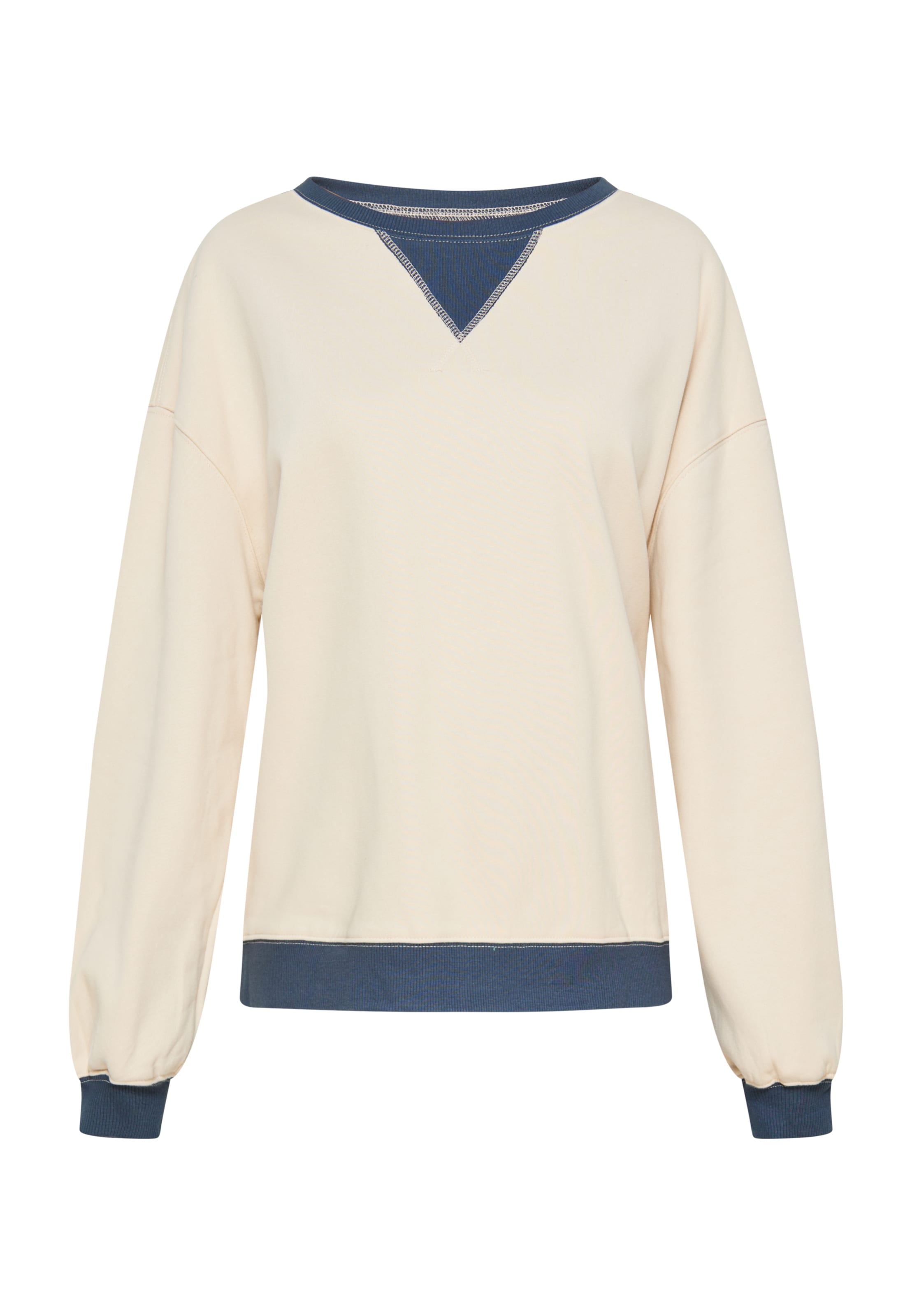Sweat-shirt usha BLUE LABEL en beige : devant