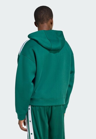 ADIDAS ORIGINALS Zip-Up Hoodie in Green