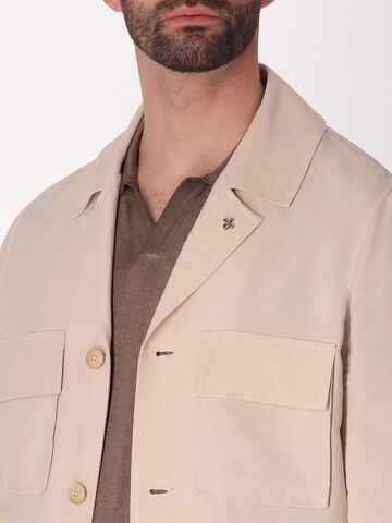 Distretto12 Between-season jacket 'Alloro' in White