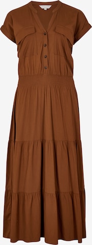 Robe Apricot en rouge : devant