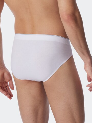 Slip '95/5' uncover by SCHIESSER en blanc