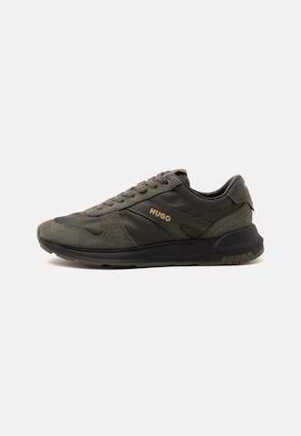 Sneaker low 'GO3' de la HUGO pe verde: față