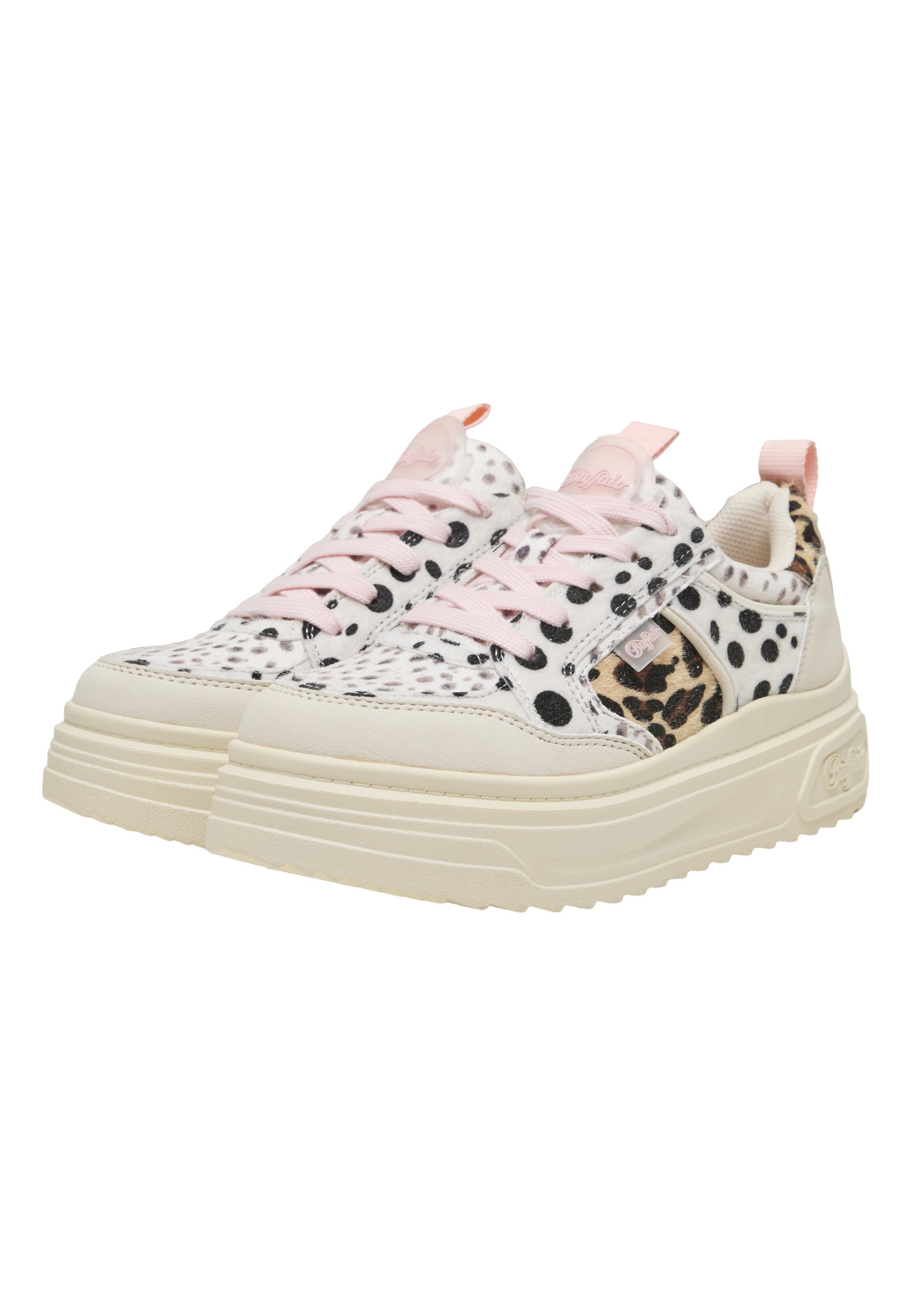 Baskets basses 'Vectra' BUFFALO en blanc