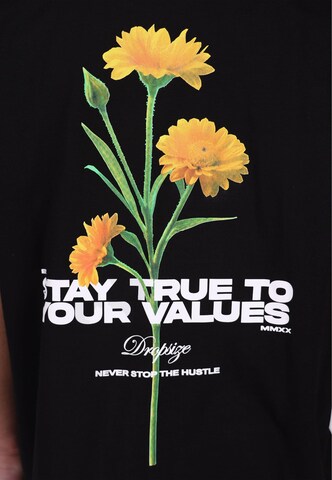 T-Shirt 'Stay True' Dropsize en noir