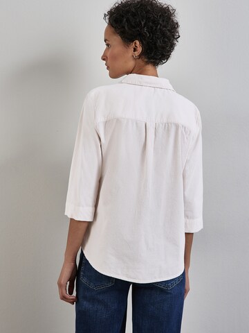STREET ONE Bluse i hvid