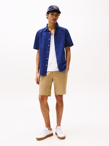 TOMMY HILFIGER - Slimfit Calças chino 'BROOKLYN 1985' em bege