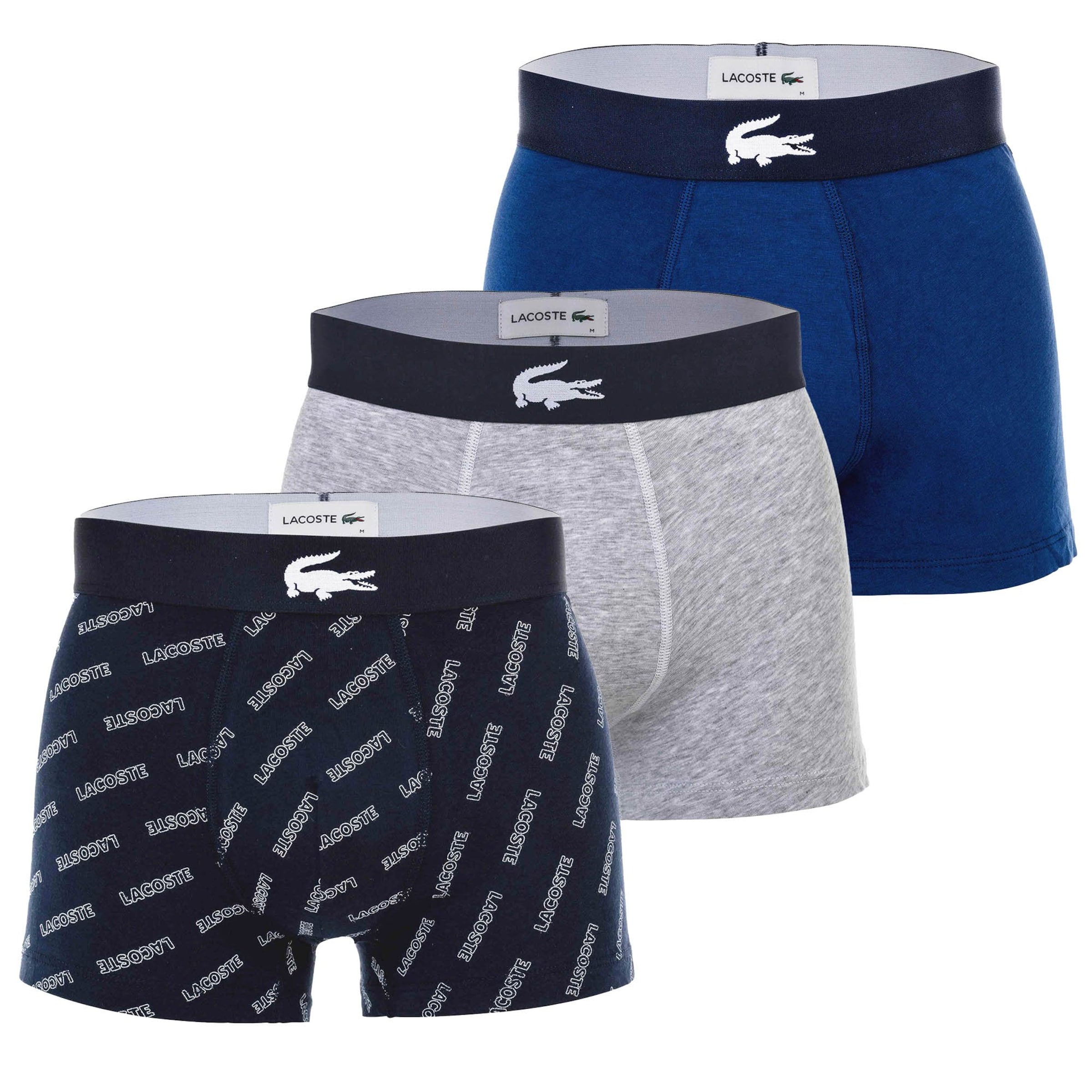LACOSTE Boxer shorts in Blue: front